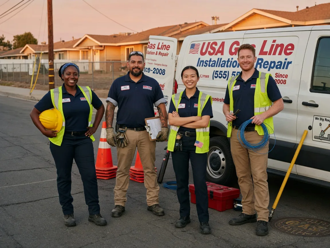 Gas Line Installation company in Stroh, IN